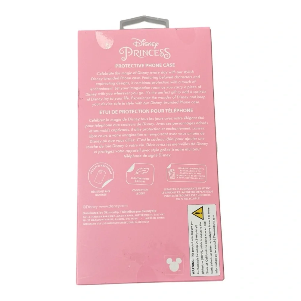 Disney Princess Ariel Tiana Cinderella 13 Pro Max 14 Pro Max iPhone Phone Case
